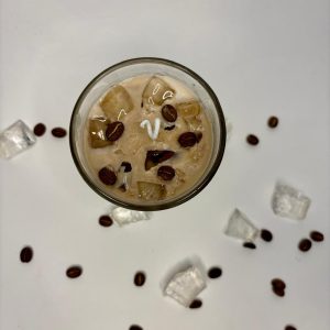 Coffee candle with fragrance