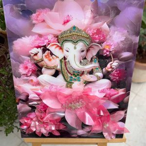 Ganesh Ji 3D Art Frame